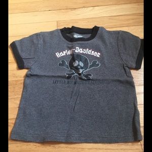 ➡️2/$25!⬅️ EUC! Boy’s Harley Davidson shirt ☠️